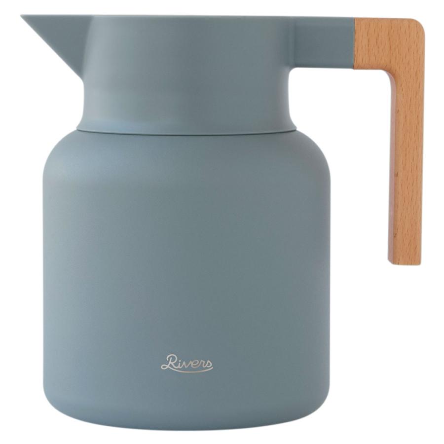 魔法瓶 正規品 Rivers リバーズ サーモジャグ キート 1600ml ポット THERMO JUG KEAT 1600 アッシュブルー | 