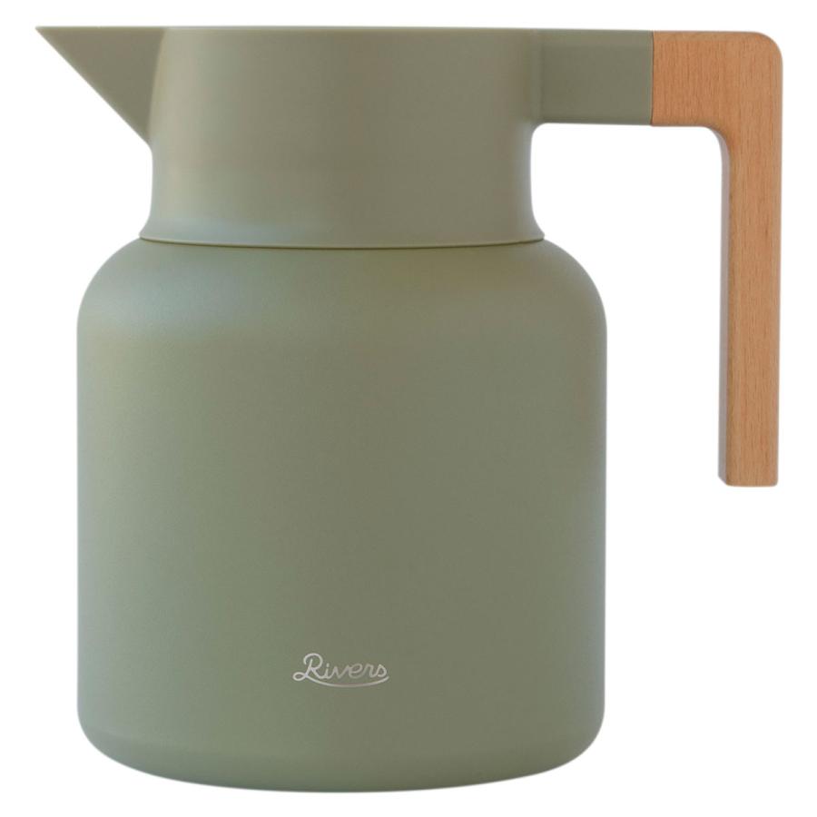 魔法瓶 正規品 Rivers リバーズ サーモジャグ キート 1600ml ポット THERMO JUG KEAT 1600 カーキ | 