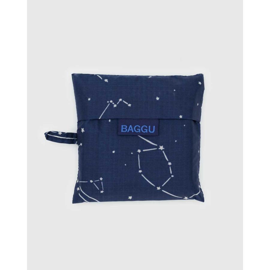 エコバッグ BAGGU バグゥ 2024新作ホリデー スタンダードバグゥ 取扱店 トートバッグ 大容量 大きめ バグー 正規品 コンステレーション ミッドナイト | BAGGU | 02