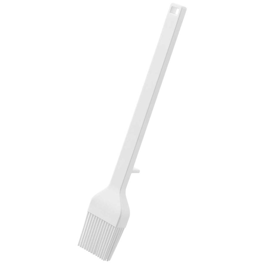 料理刷毛 tower タワー シリコーン調理ハケ 直置き 食洗機対応 料理用ハケ 油引き 山崎実業 正規品 1773 ホワイト | tower | 01
