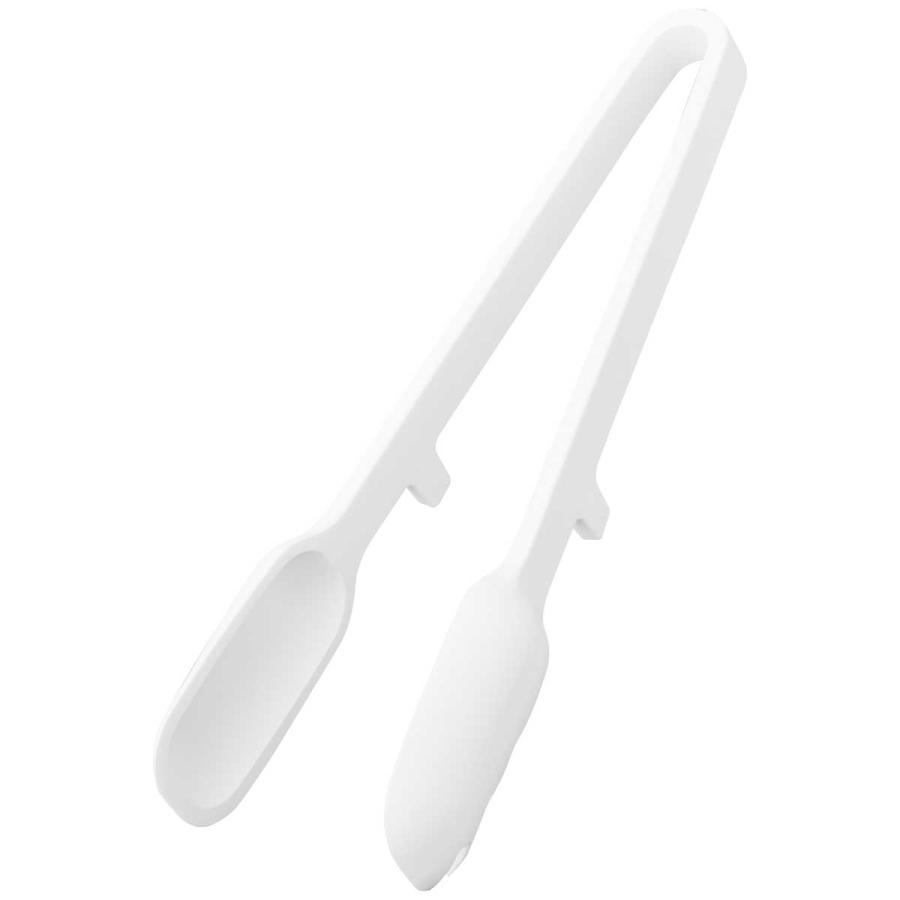 トング tower タワー シリコーン調理トング パスタ 麺類 直置き 食洗機対応 シリコン製 山崎実業 正規品 1775 ホワイト | tower | 01