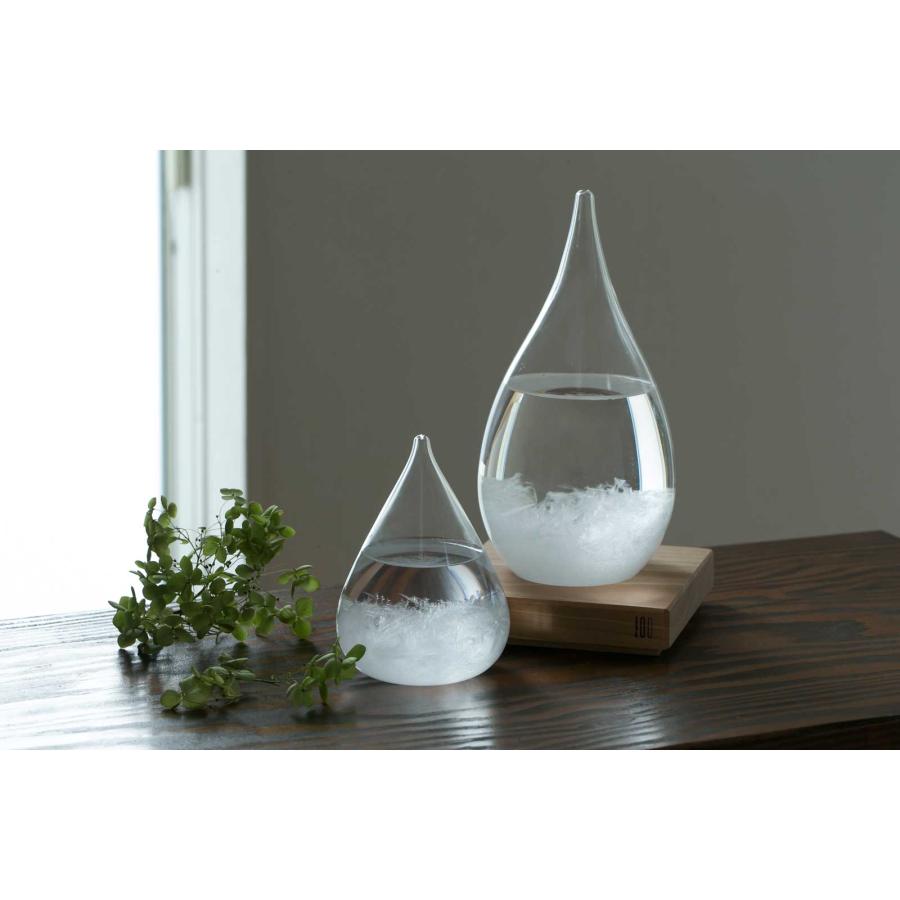 ストームグラス 100percent TEMPO DROP mini 天候予測器 海底二万マイル オブジェ ギフト 100％ 100パーセント ロマンティック アンバー | 100percent | 06