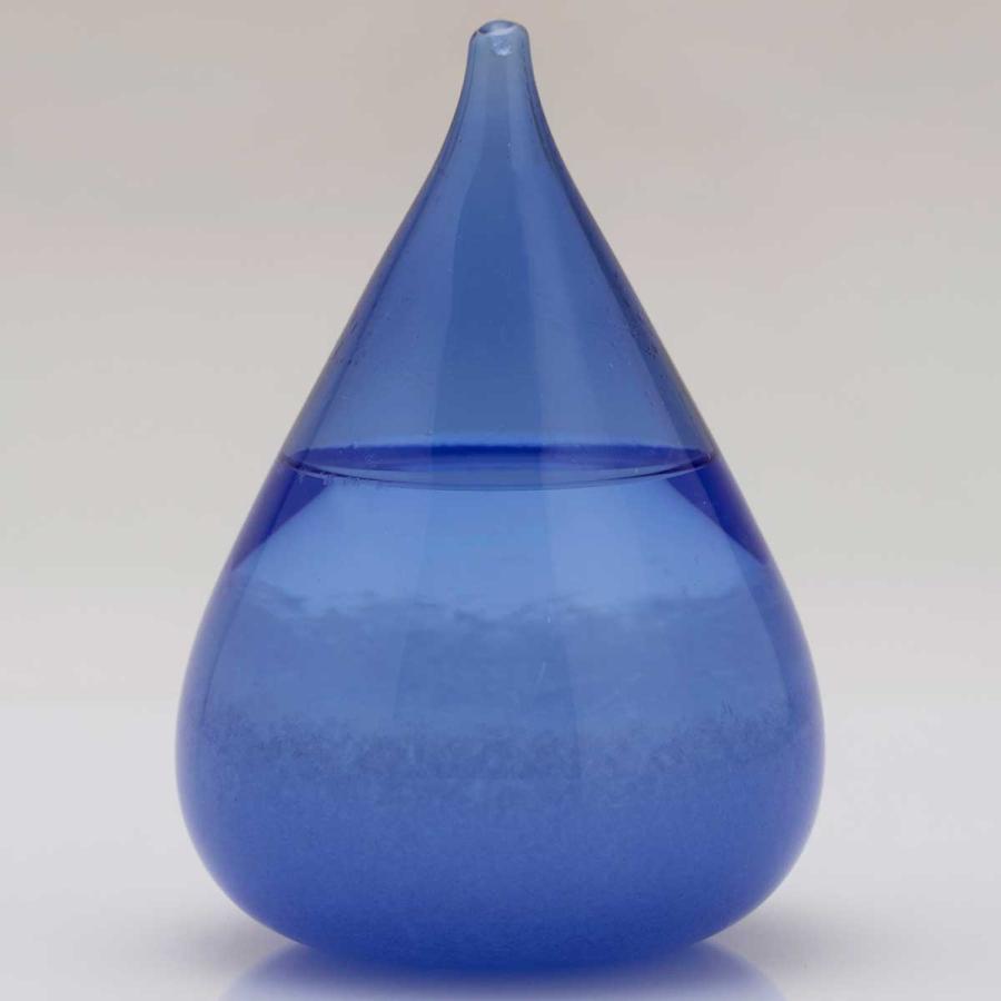 ストームグラス 100percent TEMPO DROP mini 天候予測器 海底二万マイル オブジェ ギフト 100％ 100パーセント ミッドナイトブルー | 100percent