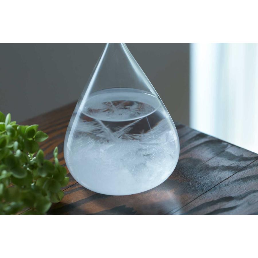 ストームグラス 100percent TEMPO DROP mini 天候予測器 海底二万マイル オブジェ ギフト 100％ 100パーセント ミッドナイトブルー | 100percent | 05