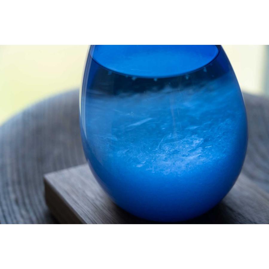 ストームグラス 100percent TEMPO DROP 天候予測器 海底二万マイル オブジェ ギフト 100％ 100パーセント ミッドナイトブルー | 100percent | 01