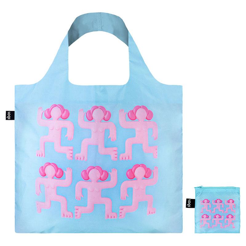 折りたたみトート エコバッグ LOQI Recycled Bag 撥水加工 ローキー ARTIST Collection designboom ルル・ジョアオ / ベイス | LOQI | 01