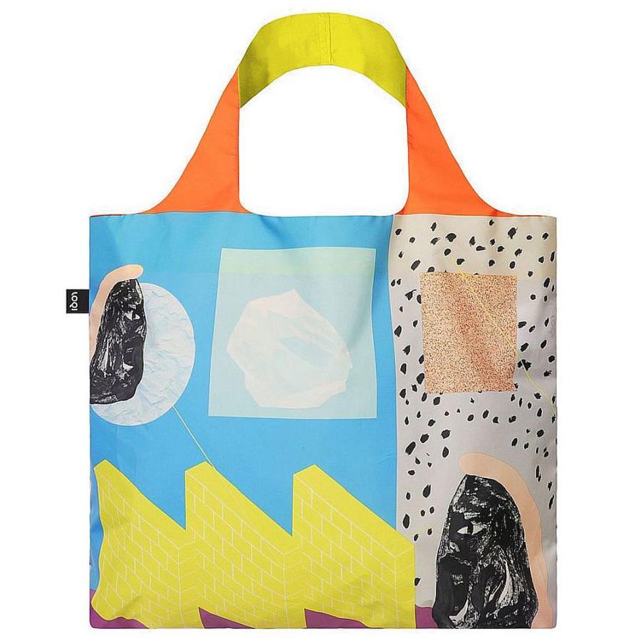 エコバッグ LOQI 正規品 Recycled Bag ローキー ARTISTS Collection RUOHAN WANG/Parallel World ローハン・ワン/パラレルワールド | 