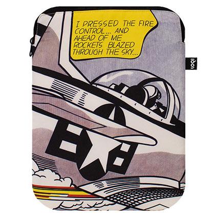 ノートパソコンケース LOQI 正規品 アートデザイン 撥水加工 PCケース ローキー ROY LICHTENSTEIN/WHAAM! ロイ・リキテンスタイン |  | 01