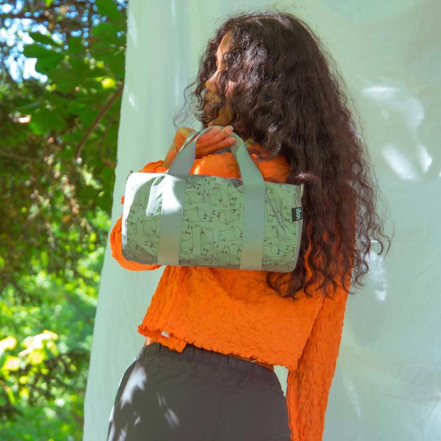 ショルダーバッグ LOQI 正規品 Mini Weekender Reflective 撥水加工 ポーチバッグ ドラムバッグ ボストンバッグ ローキー MOOMIN/PATTERN ムーミン/パターン |  | 02