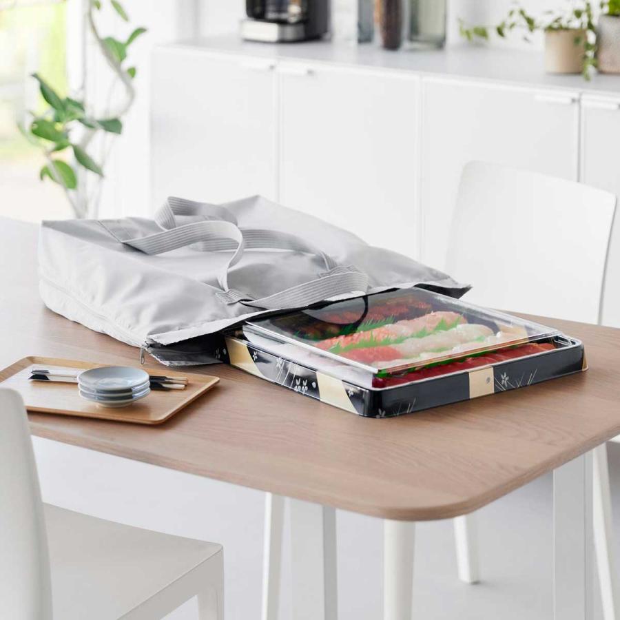 エコバッグ tower タワー 洗える持ち帰り寿司・ピザが入るレジかごバッグ 洗濯可 レジかご 幅広 ワイド 大容量 折りたたみ 山崎実業 正規品 2125 ライトグレー | tower