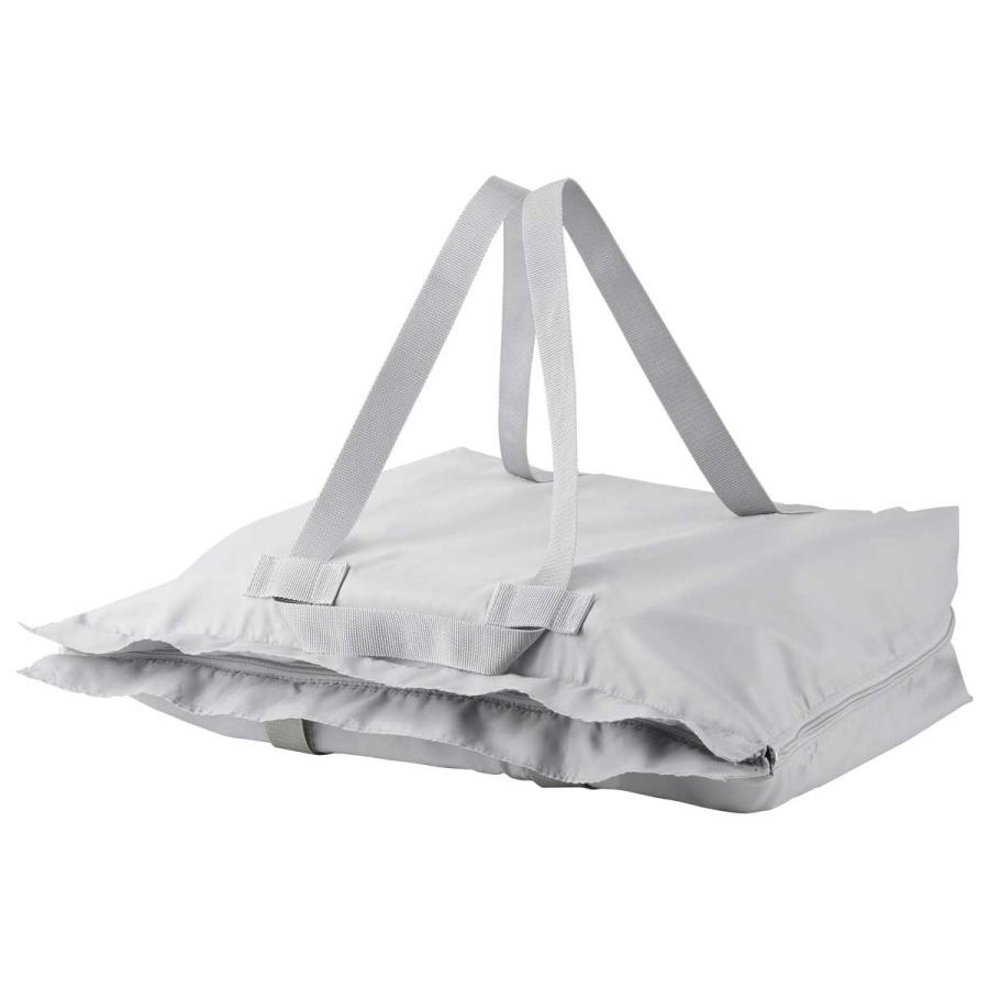 エコバッグ tower タワー 洗える持ち帰り寿司・ピザが入るレジかごバッグ 洗濯可 レジかご 幅広 ワイド 大容量 折りたたみ 山崎実業 正規品 2125 ライトグレー | tower | 01