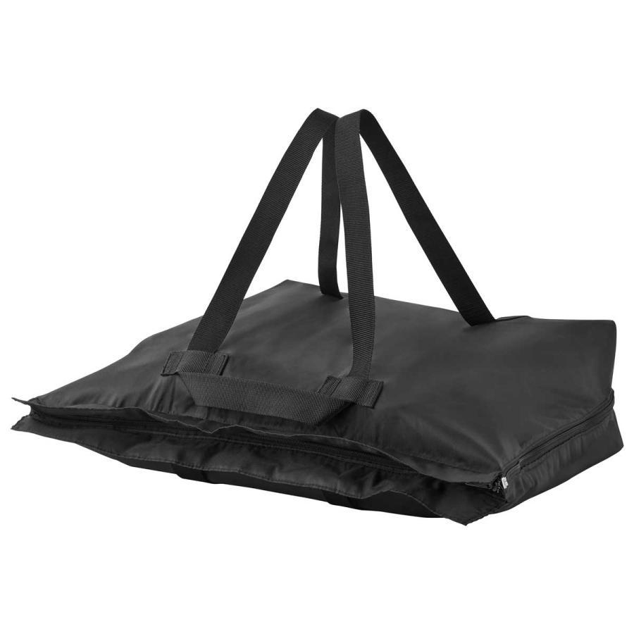 エコバッグ tower タワー 洗える持ち帰り寿司・ピザが入るレジかごバッグ 洗濯可 レジかご 幅広 ワイド 大容量 折りたたみ 山崎実業 正規品 2126 ブラック | tower | 01