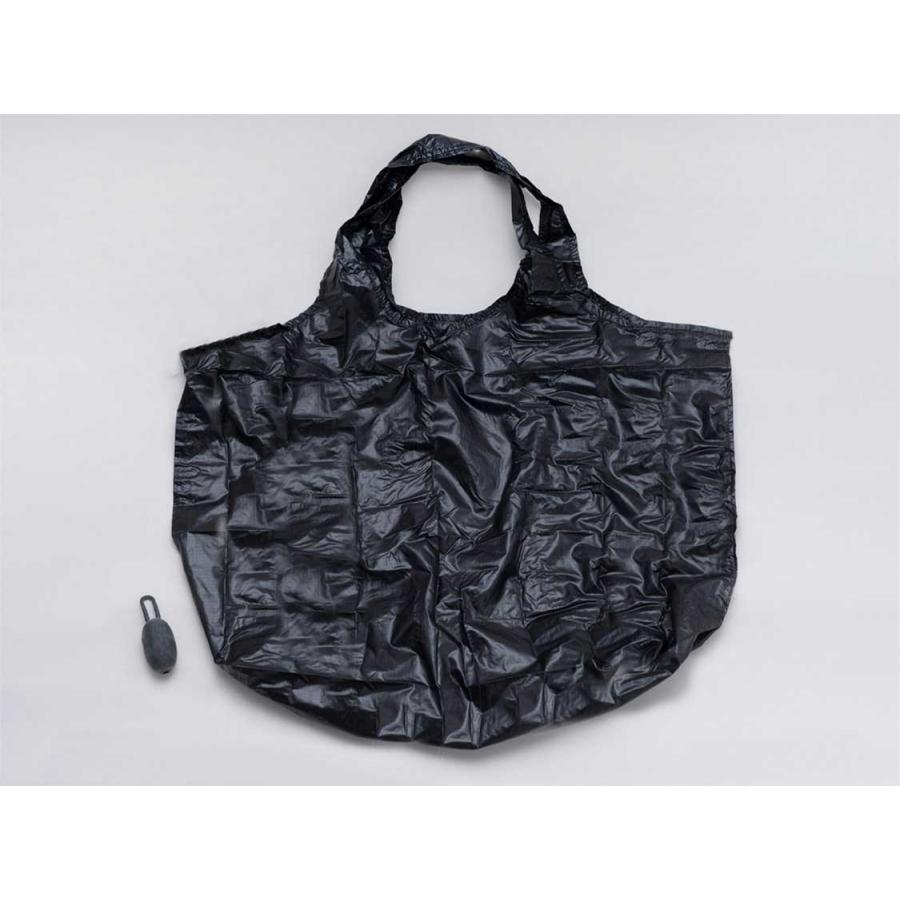 エコバッグ 100percent COCOON - Large 専用樹脂ケース付き 超軽量 日本製 折りたたみ 100％ 100パーセント ブラック | 100percent | 01