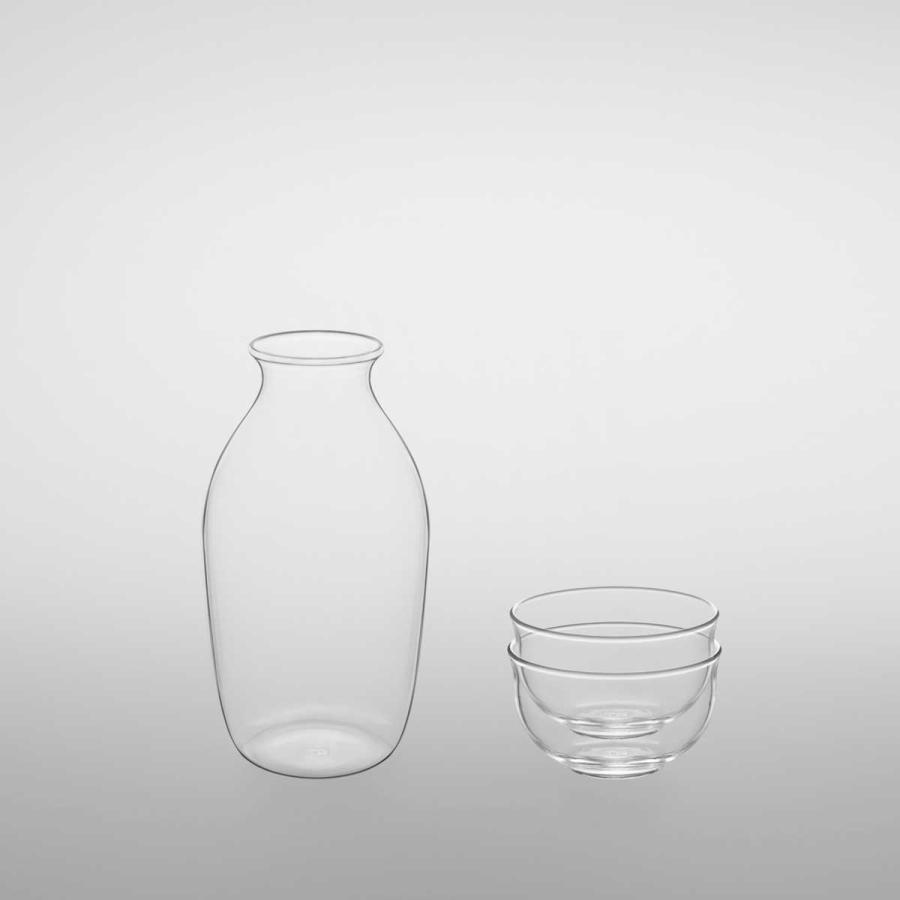 酒器セット TG 深澤直人 Heat-resistant Sake Set 耐熱ガラス 徳利 おちょこ 日本酒 ティージー クリア |  | 01