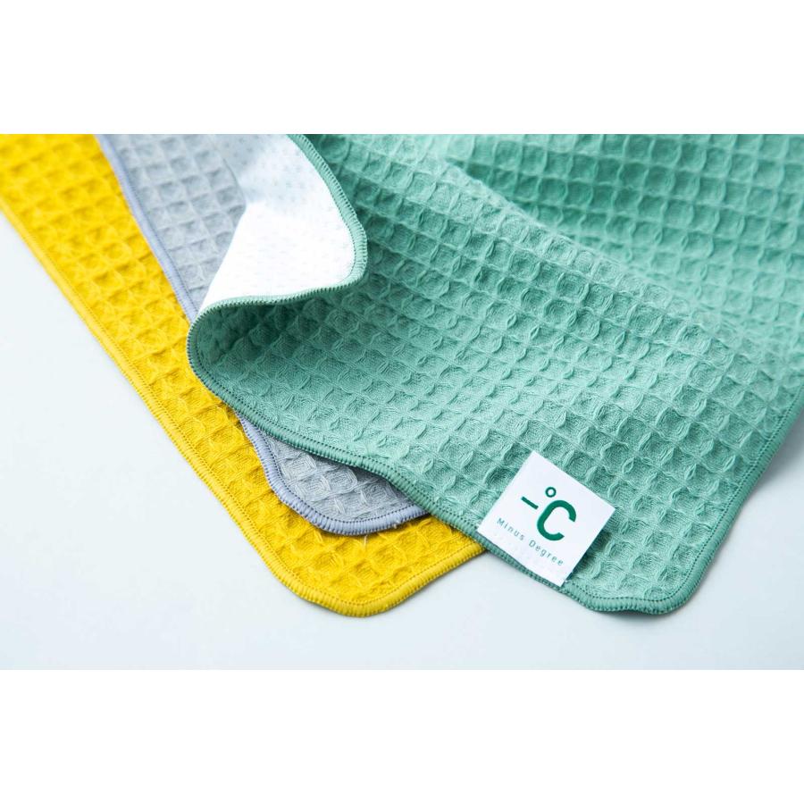 冷感タオル 100percent MINUS DEGREE - Bio 日本製 接触冷感素材ゼロクール ハンドタオル スポーツタオル 100％ 100パーセント セサミ | 100percent | 01