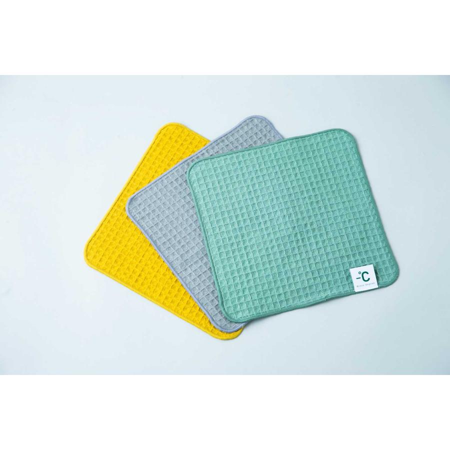 冷感タオル 100percent MINUS DEGREE - Bio 日本製 接触冷感素材ゼロクール ハンドタオル スポーツタオル 100％ 100パーセント ペパーミント | 100percent | 02