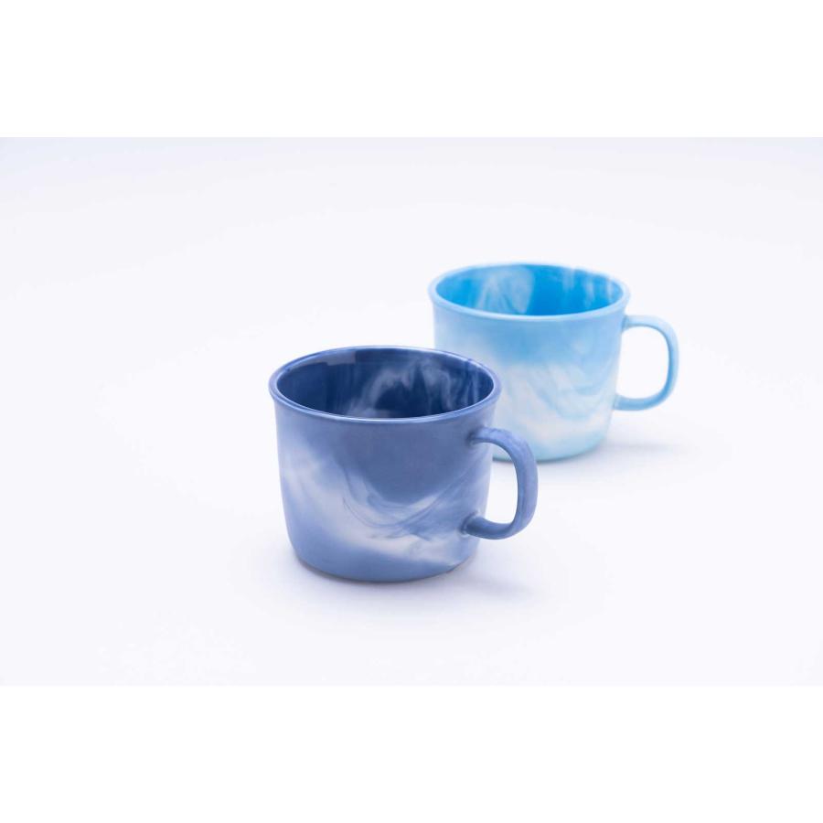 マグカップ 100percent MOIS CUP - Latte マーブル調 ギフト コーヒーカップ 100％ 100パーセント Butterfly Pea Latte バタフライピーラテ | 100percent | 04