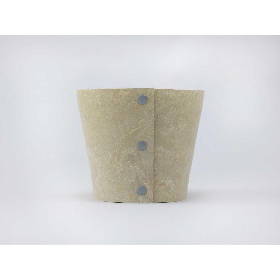 鉢カバー 100percent EARTH POT - Linoleum - S サステナブル 観葉植物 多肉植物 100％ 100パーセント ベージュ | 100percent | 05