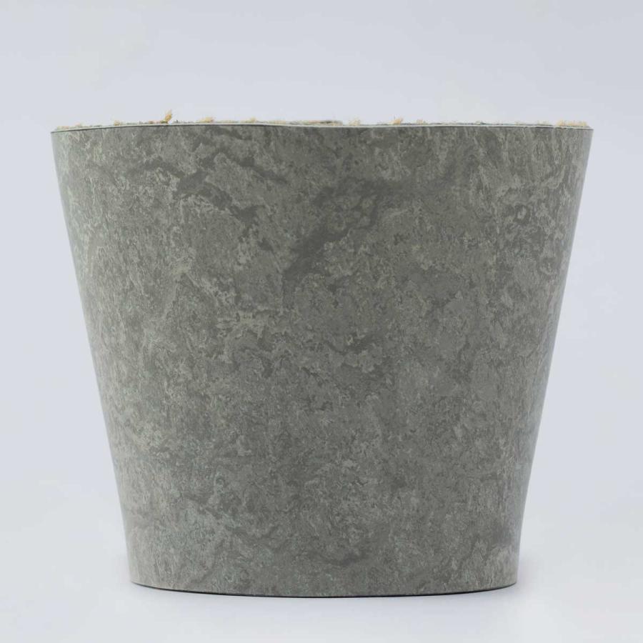 鉢カバー 100percent EARTH POT - Linoleum - S サステナブル 観葉植物 多肉植物 100％ 100パーセント ライトグレー | 100percent
