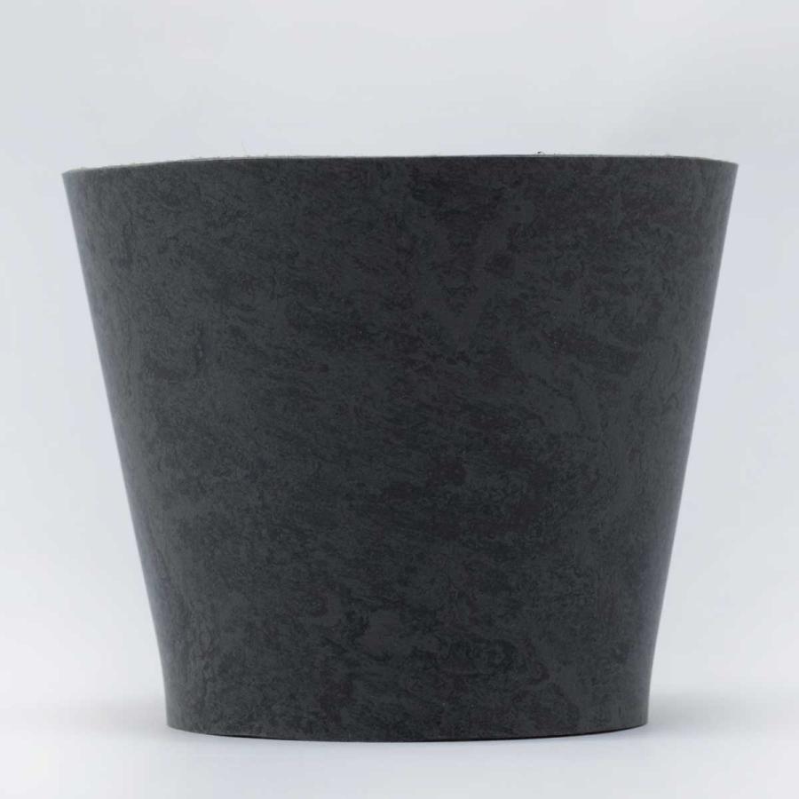 鉢カバー 100percent EARTH POT - Linoleum - S サステナブル 観葉植物 多肉植物 100％ 100パーセント ダークグレー | 100percent
