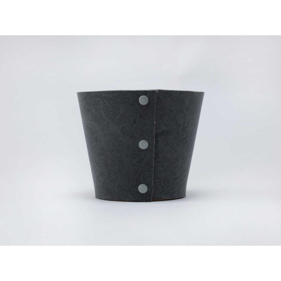 鉢カバー 100percent EARTH POT - Linoleum - S サステナブル 観葉植物 多肉植物 100％ 100パーセント ダークグレー | 100percent | 05
