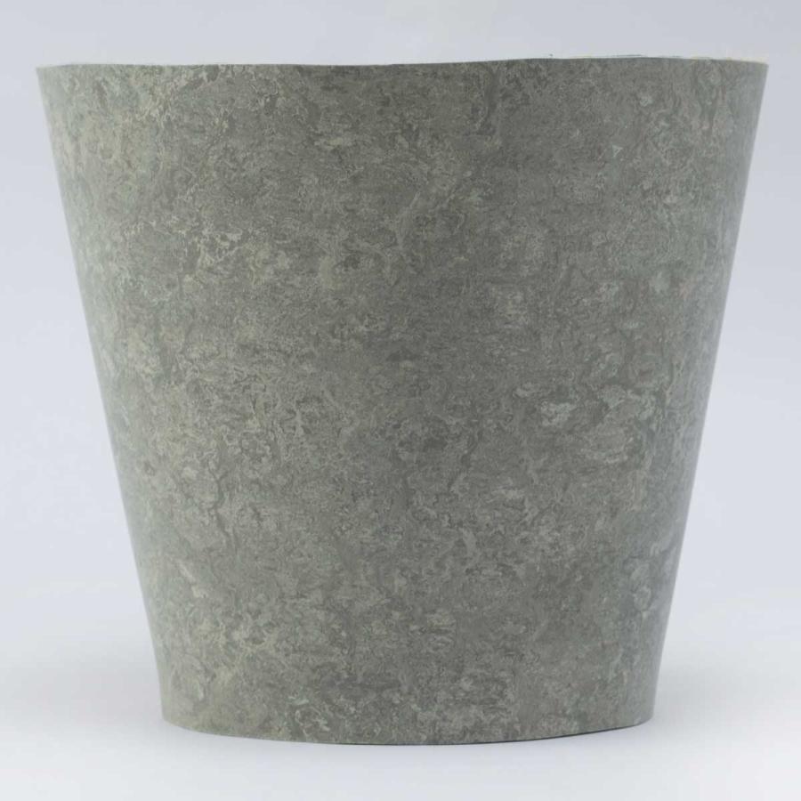 鉢カバー 100percent EARTH POT - Linoleum - M サステナブル 観葉植物 多肉植物 100％ 100パーセント ライトグレー | 100percent