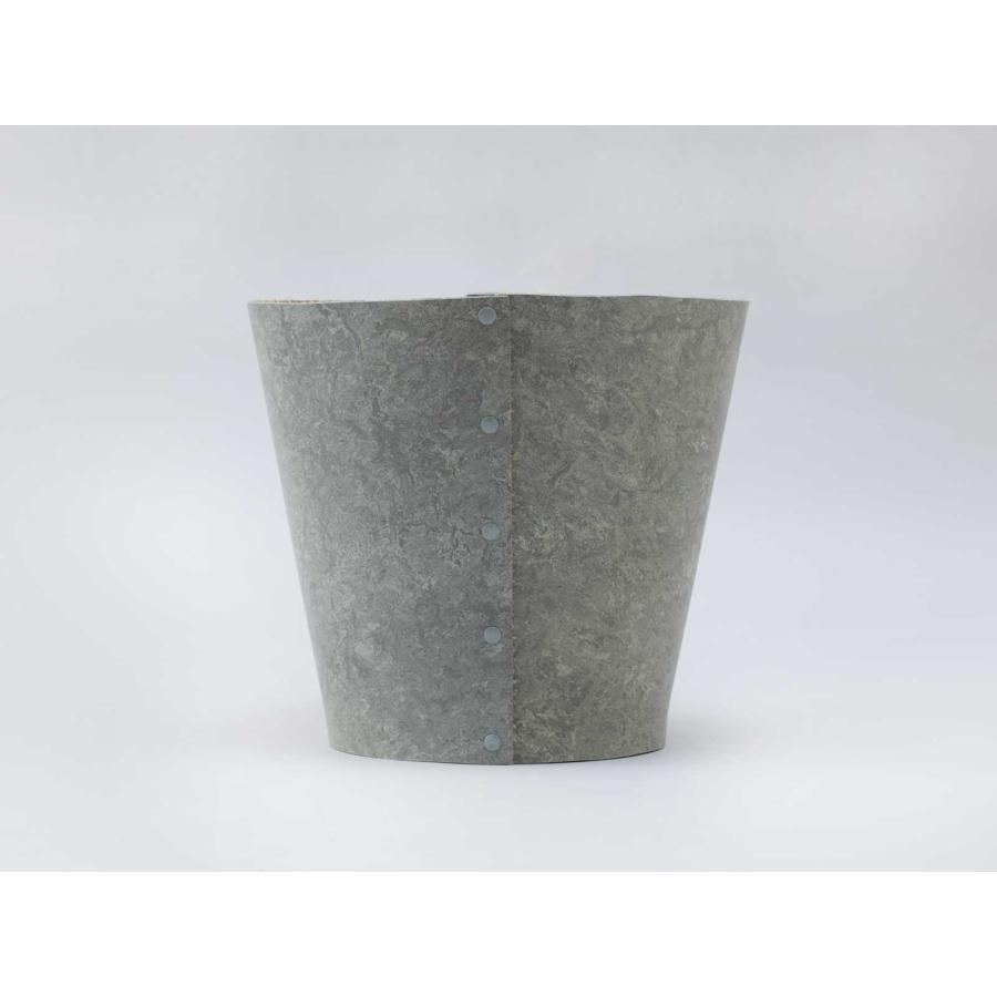 鉢カバー 100percent EARTH POT - Linoleum - M サステナブル 観葉植物 多肉植物 100％ 100パーセント ライトグレー | 100percent | 05