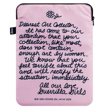 ノートパソコンケース LOQI 正規品 Recycled Lap Top Sleeve13インチ PCケース ローキー MUSEUM Collection ゲリラ・ガールズ/ディアレスト アート コレクション | 