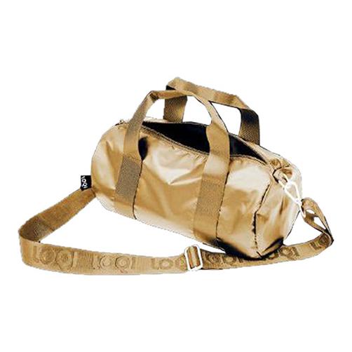 ショルダーバッグ LOQI 正規品 Small Weekender 撥水加工 ポーチバッグ ドラムバッグ ボストンバッグ ローキー METALLIC Collection メタリックゴールド |  | 02