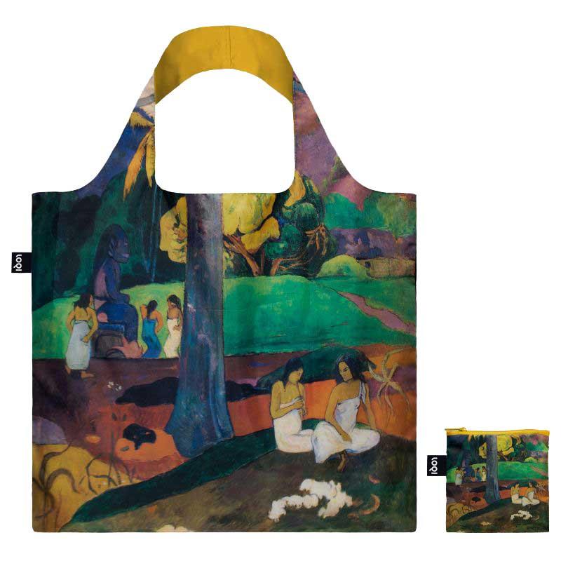 折りたたみトート エコバッグ LOQI 正規品 Recycled Bag 撥水加工 大きめ ローキー 絵画 MUSEUM Collection ポール・ゴーギャン/マタ ムア |  | 01