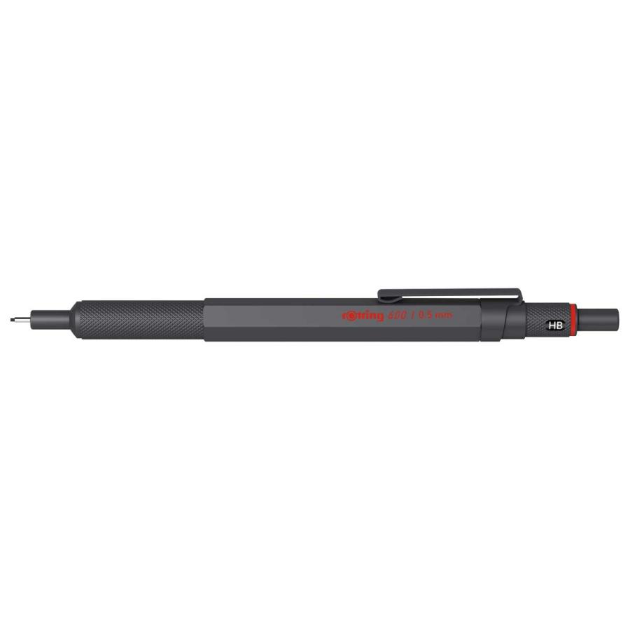 シャーペン rOtring ロットリング 600 メカニカルペンシル 0.5mm メタルボディ 高級筆記具 文具 シャープペン シャープペンシル rotring ダークストーン | ロットリング | 01