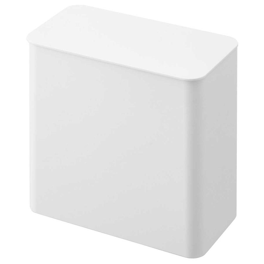 ゴミ箱 tower タワー フィルムフック 密閉ゴミ箱 ミニサイズ 密封 生ごみゴミ箱 ふた付き ダストボックス ごみ箱 山崎実業 正規品 1520 ホワイト | tower | 01