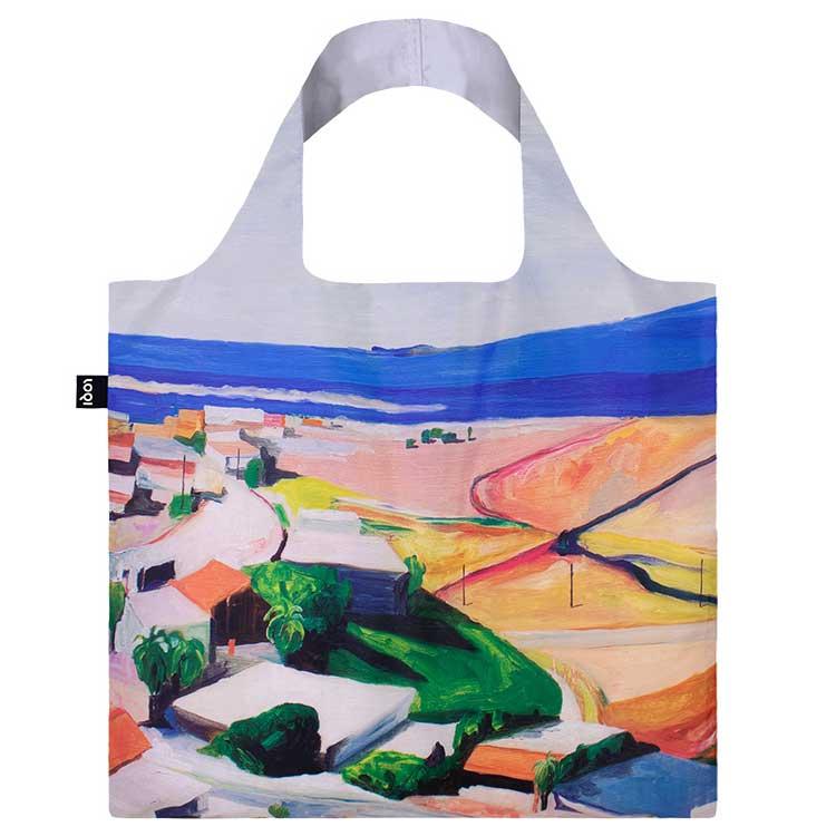 折りたたみトート エコバッグ LOQI Recycled Bag 撥水加工 ローキー ARTIST Collection designboom ナオ・タツミ / プラヤ・デル・レイ | LOQI