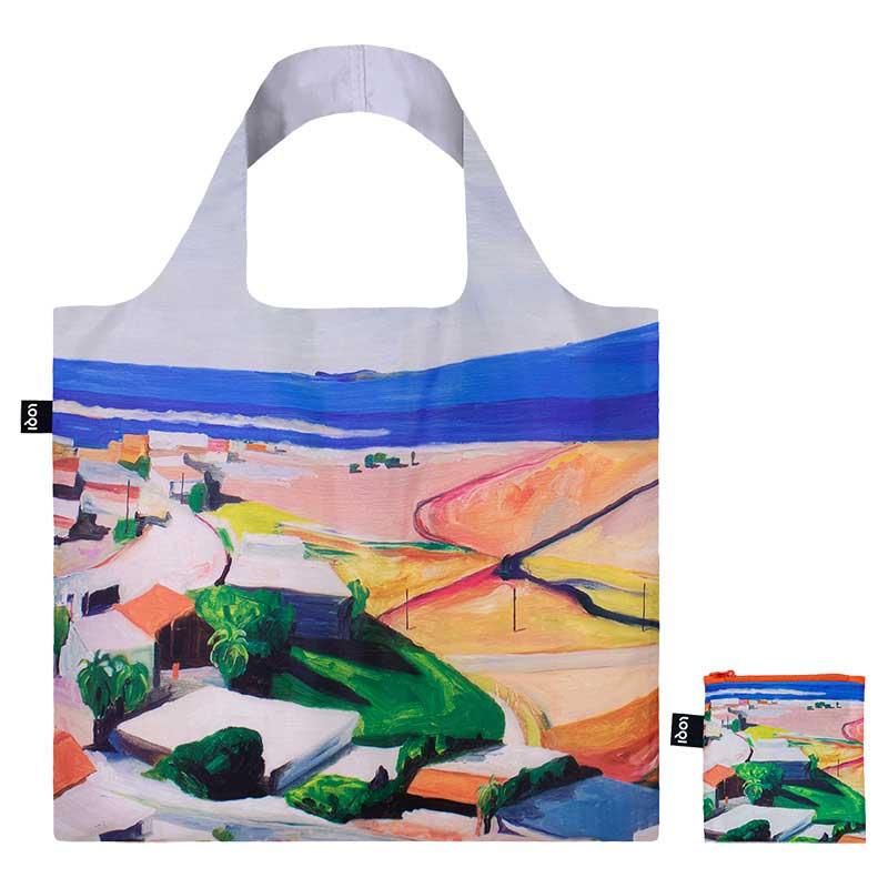 折りたたみトート エコバッグ LOQI Recycled Bag 撥水加工 ローキー ARTIST Collection designboom ナオ・タツミ / プラヤ・デル・レイ | LOQI | 01