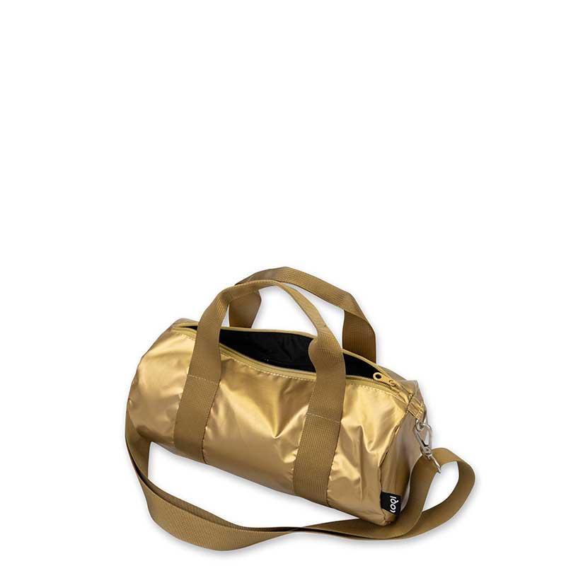 ショルダーバッグ LOQI 正規品 Mini Weekender 2way ドラムバッグ 小さめ ボストンバッグ ローキー メタリック マットゴールド | LOQI | 03