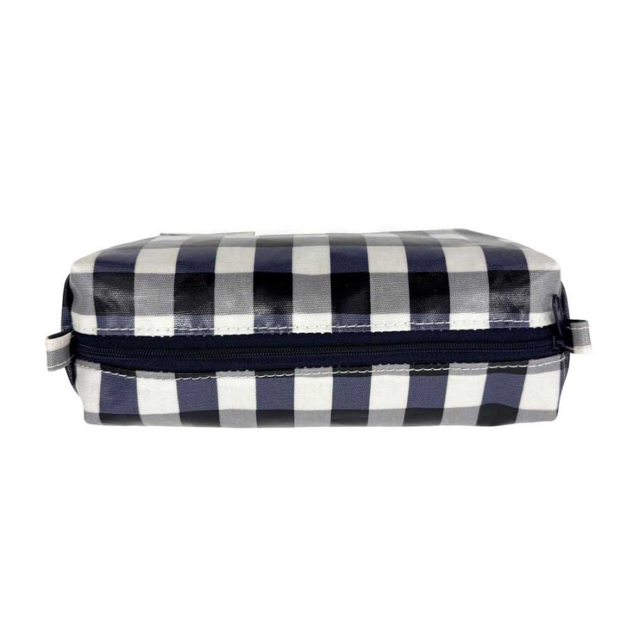 ポーチ ROOTOTE ルートート WR.ポーチ.ラミネート-Q 立体ポーチ ウィズルー 立体型 正規品 ギンガムチェック グリーン | ROOTOTE | 04