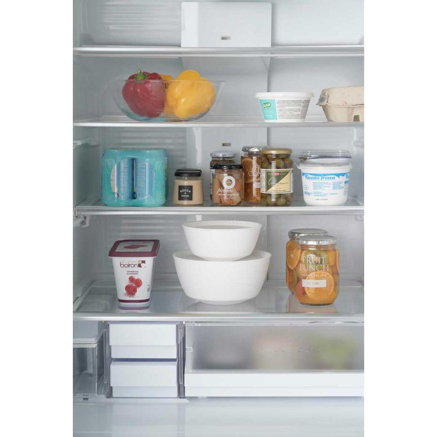 レンジボウル tower タワー 傾けて混ぜやすい調理ボウル 5点セット 電子レンジ対応 電子レンジ対応ボウル 料理ボウル 山崎実業 正規品 1393 ホワイト | tower | 06