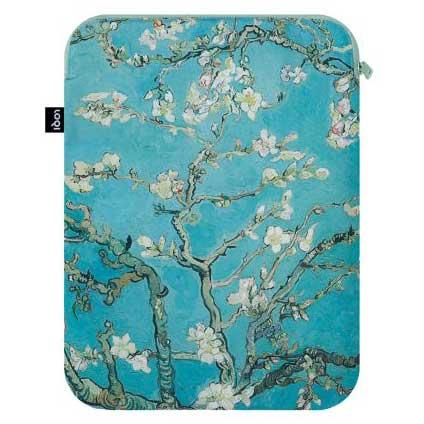 ノートパソコンケース LOQI 正規品 Recycled Lap Top Sleeve13' PCケース PCバッグ ローキー ヴィンセント・ヴァン・ゴッホ / アーモンドの木の花 | LOQI