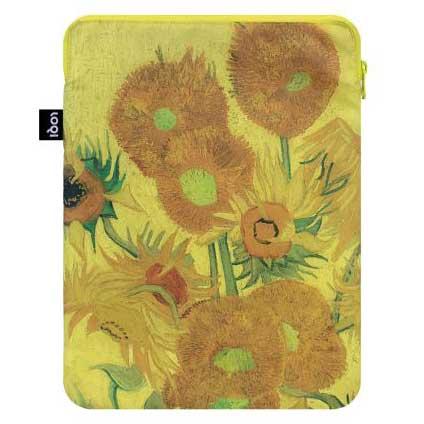 ノートパソコンケース LOQI 正規品 Recycled Lap Top Sleeve13' PCケース PCバッグ ローキー ヴィンセント・ヴァン・ゴッホ / ひまわり | LOQI