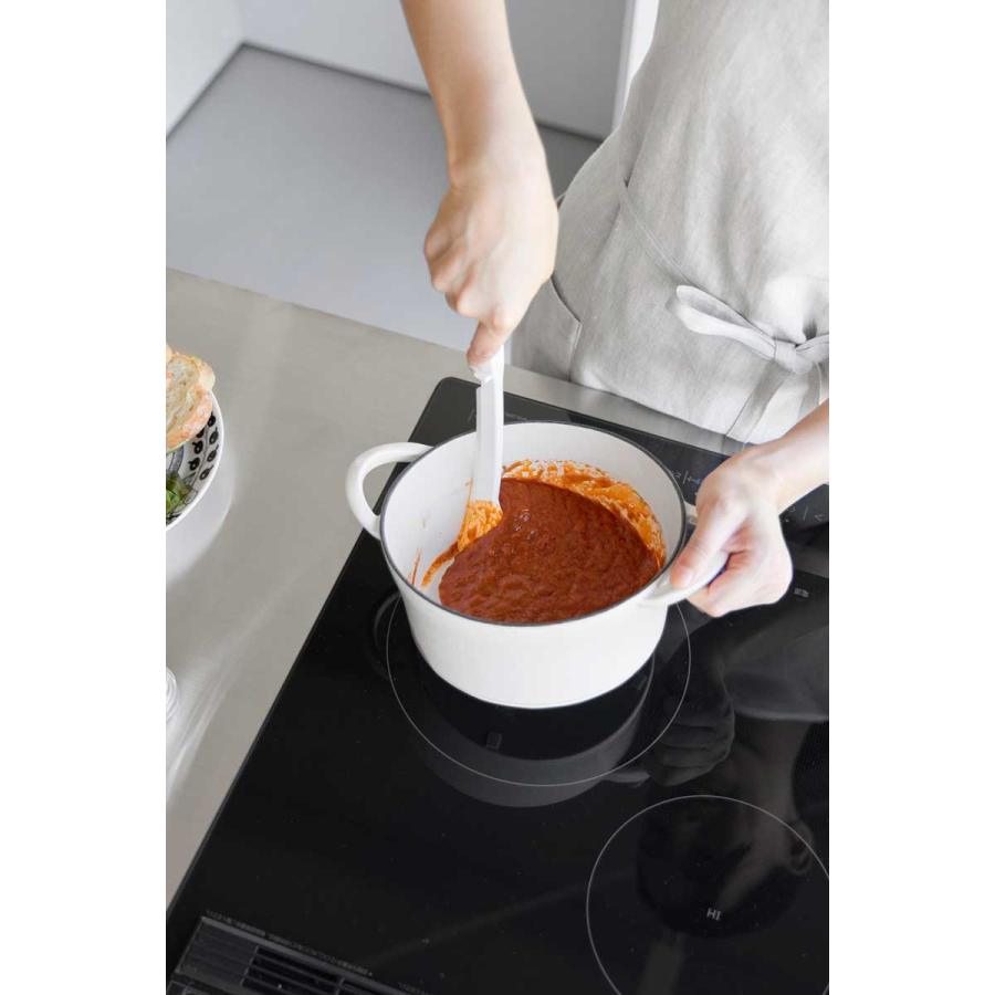 スパチュラ tower タワー シリコーン多機能スパチュラ 便利グッズ シリコン ヘラ 山崎実業 正規品 1330 ホワイト | tower | 06