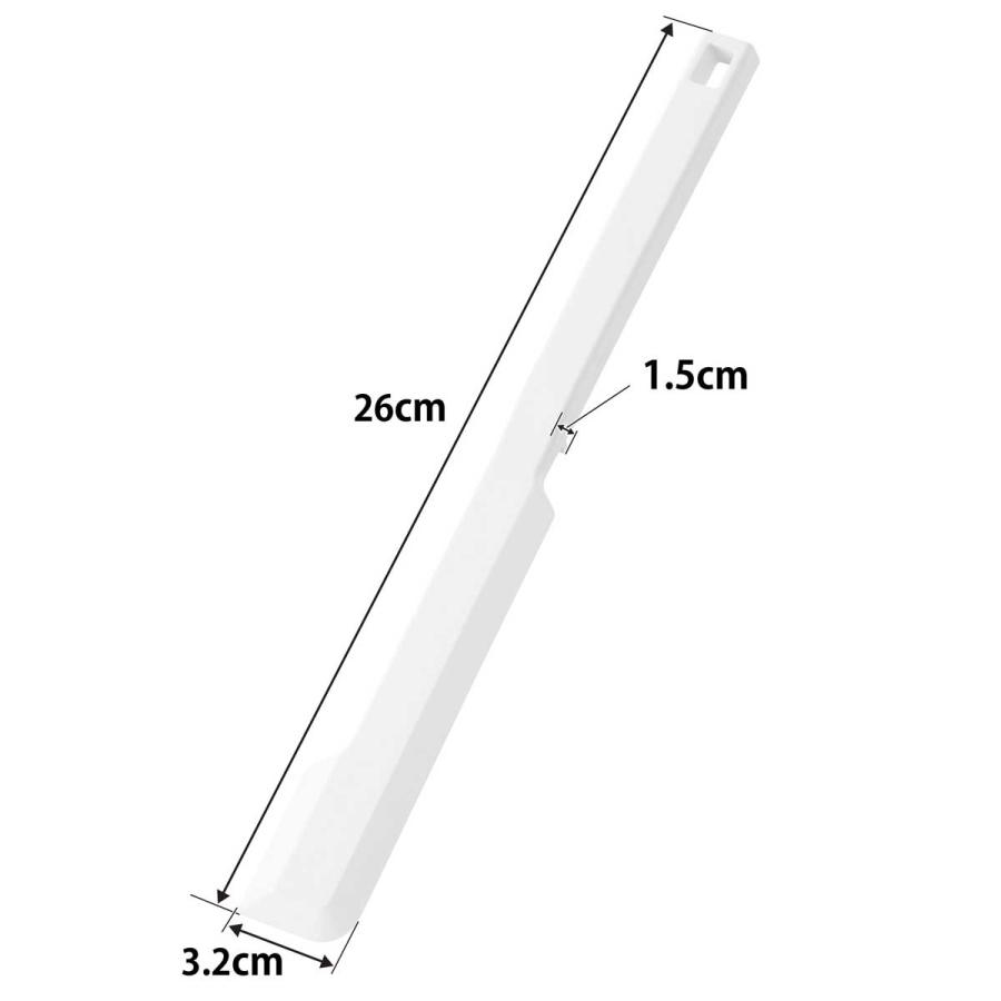 スパチュラ tower タワー シリコーン多機能スパチュラ 便利グッズ シリコン ヘラ 山崎実業 正規品 1330 ホワイト | tower | 08