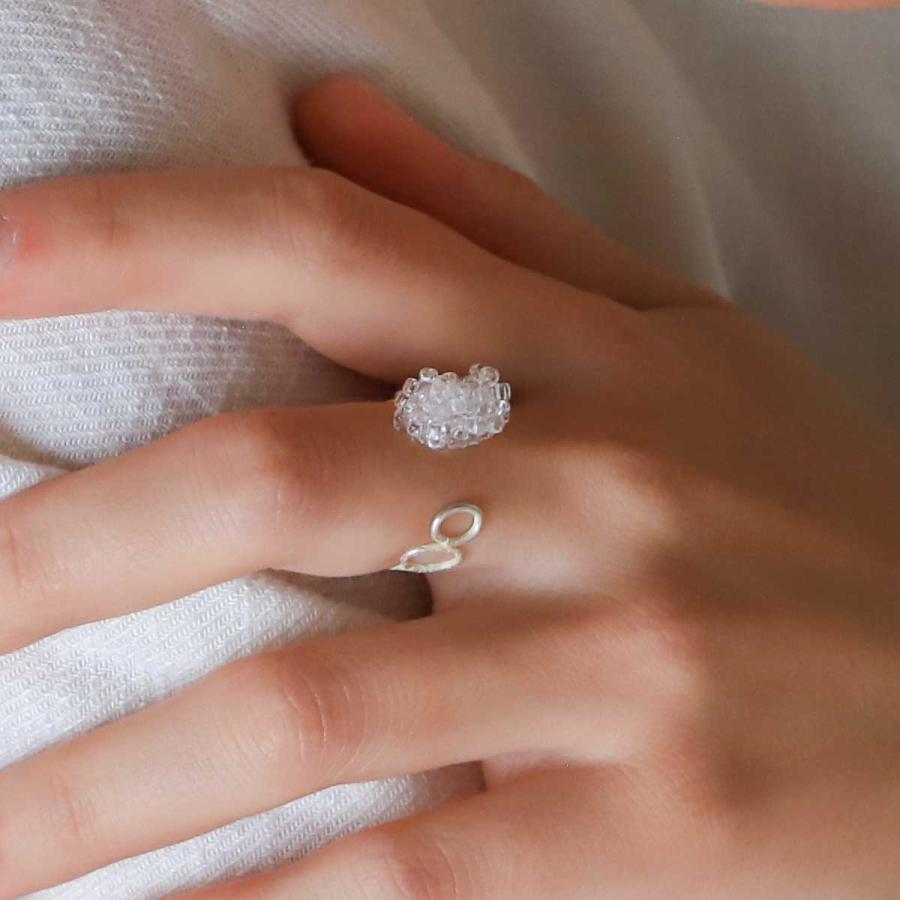 手作りアクセサリー a.depeche sui ring chained 古代金 真鍮 リング 指輪 ハンドメイド アデペシュ ゴールド |  | 02