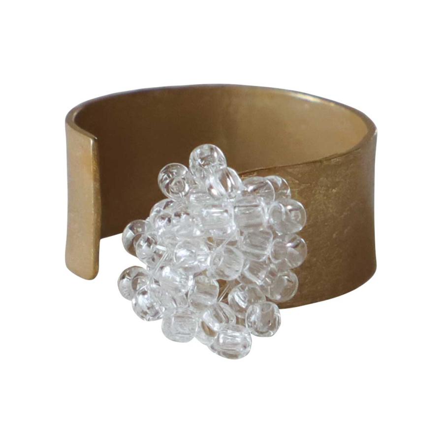 手作りアクセサリー a.depeche sui ring thick 古代金 真鍮 リング 指輪 ハンドメイド アデペシュ ゴールド | 