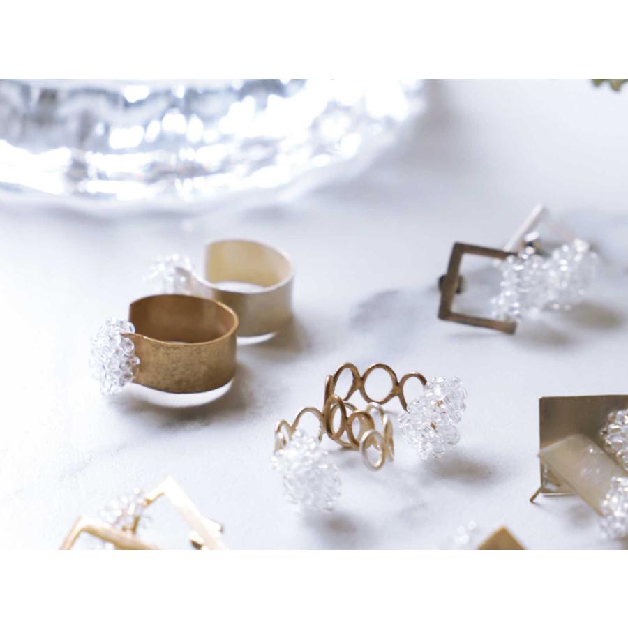 手作りアクセサリー a.depeche sui ring thick 古代金 真鍮 リング 指輪 ハンドメイド アデペシュ ゴールド |  | 01