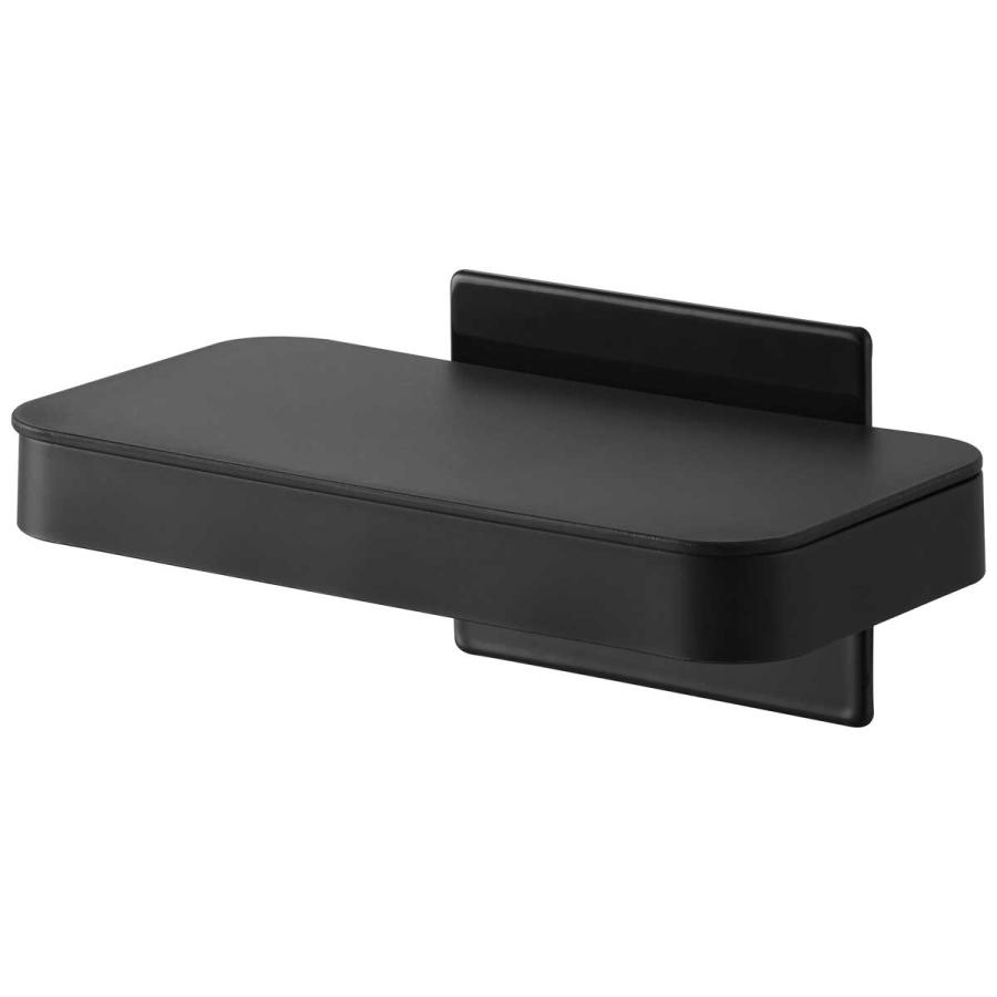 ポリ袋ホルダー tower タワー マグネット蓋付きポリ袋ホルダー ふた付き 生ゴミ 三角コーナー ゴミ箱 ゴミ袋ホルダー 山崎実業 正規品 1920 ブラック | tower | 01