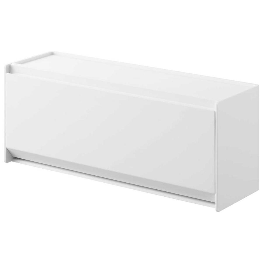 ペット用品 nooks ヌークス マグネットペットおやつ収納ケース 蓋付き スタッキング可 犬用 猫用 山崎実業 正規品 1983 ホワイト | 山崎実業 | 01