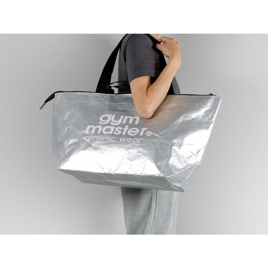 トートバッグ ジムマスター 正規品 PPトートバッグ カナダ キャンプ ピクニック エコバッグ トート バッグ gym master シルバー | gym master | 01