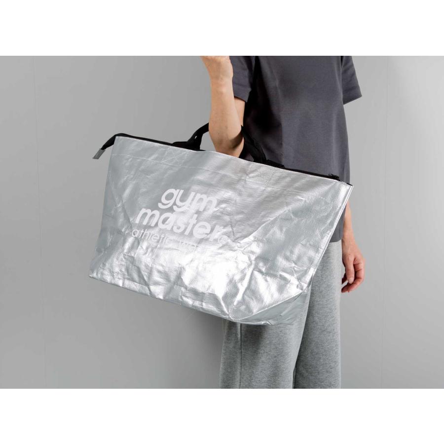 トートバッグ ジムマスター 正規品 PPトートバッグ カナダ キャンプ ピクニック エコバッグ トート バッグ gym master シルバー | gym master | 02