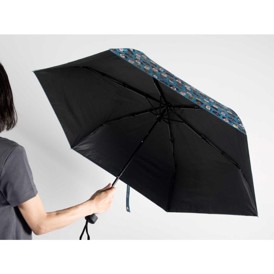 折りたたみ傘 ジムマスター 正規品 ハッピーペイントアンブレラ UVカット 日傘 雨傘 折り畳み傘 gym master Be Okay | gym master | 02
