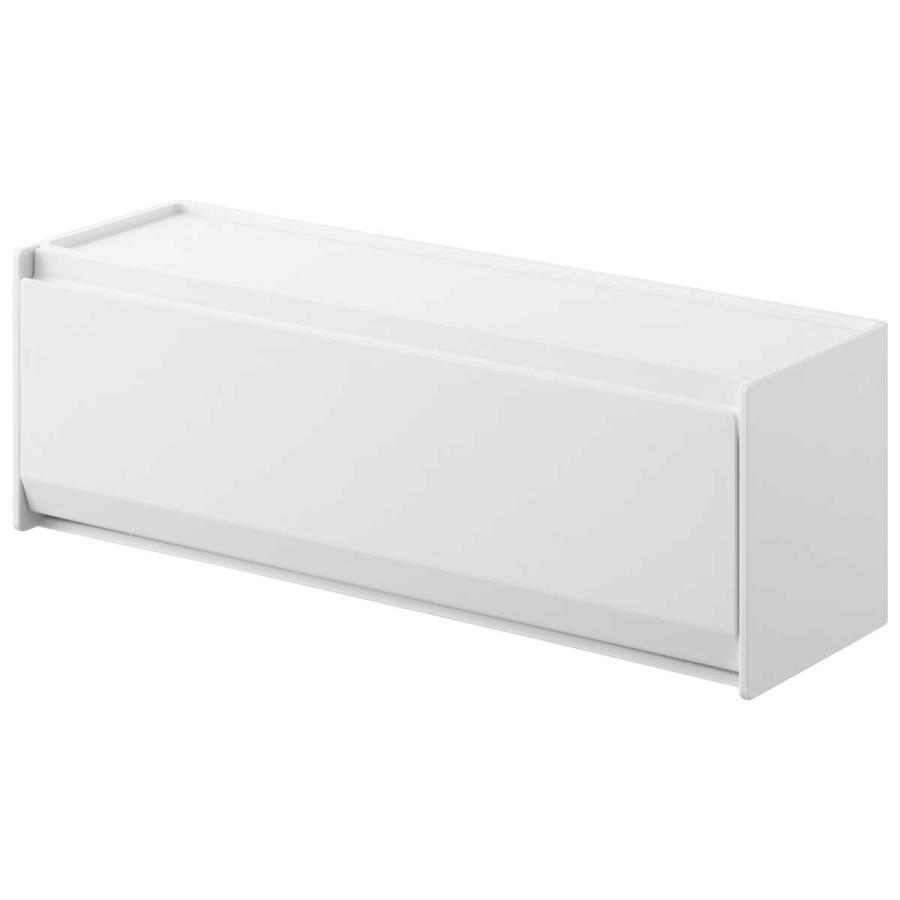 マスキングテープケース tower タワー マグネットマスキングテープ収納ケース 壁付け 壁掛け マグネット収納 マステ収納 山崎実業 正規品 1353 ホワイト | tower | 01